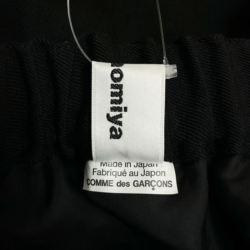 noir kei ninomiya / ノワールケイニノミヤ | 2023AW | アシンメトリー リボン装飾 ドローストリング スカート / 裏地付き | M | レディース