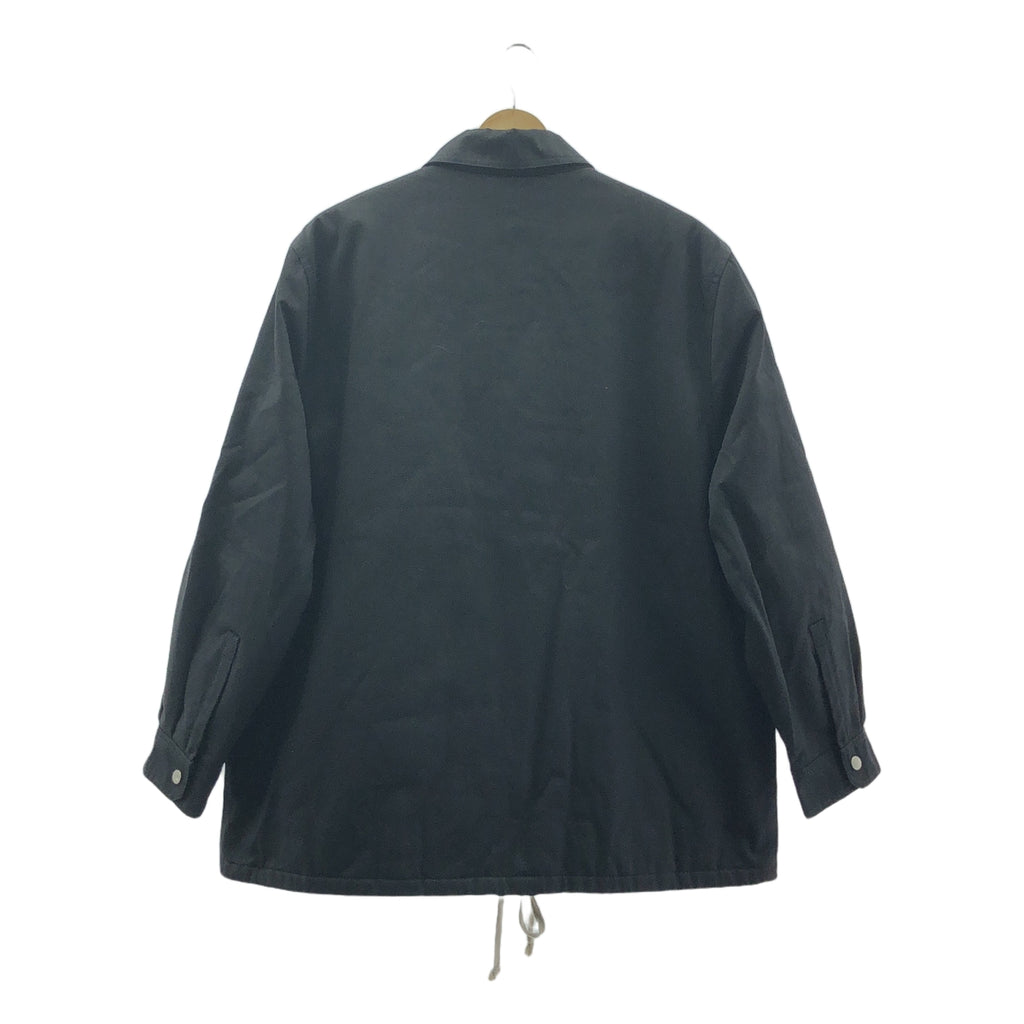 【美品】  Rick Owens DRKSHDW / リック・オウエンス・ダークシャドウ | 2023AW | ZIP FRONT JKT キルティングジップアップジャケット | M | ブラック | メンズ