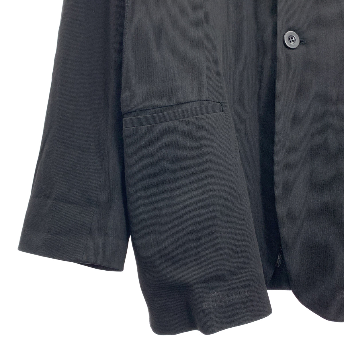 ARMANI COLLEZIONI / アルマーニコレツォーニ | ウール レーヨン 3B ロングジャケット | M | ブラック | レディース