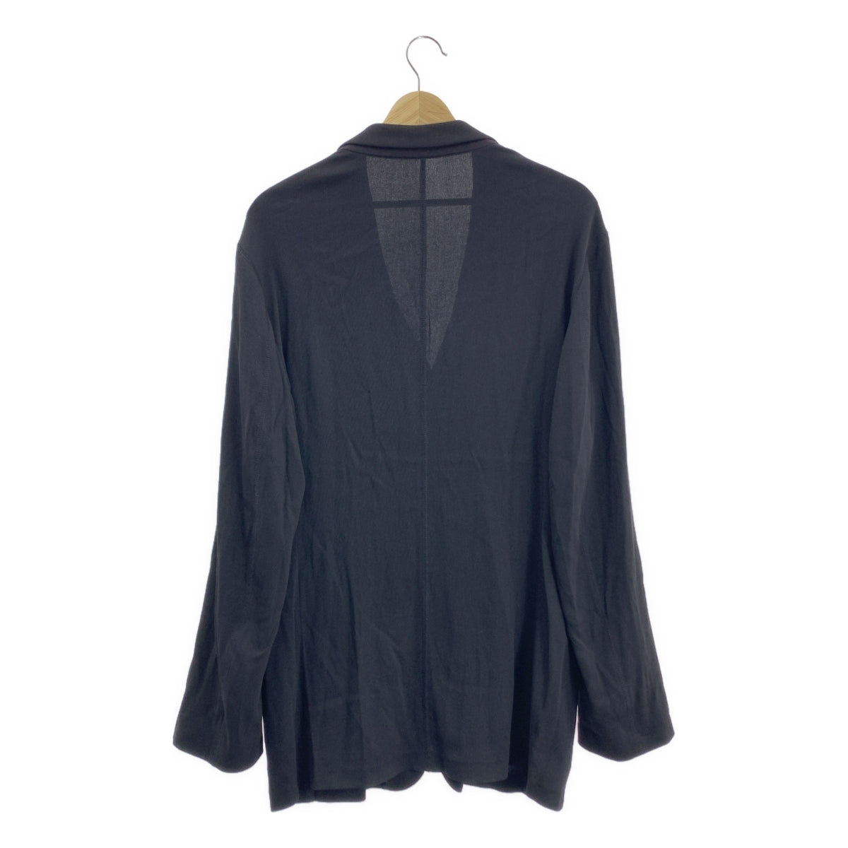 ARMANI COLLEZIONI / アルマーニコレツォーニ | ウール レーヨン 3B ロングジャケット | M | ブラック | レディース