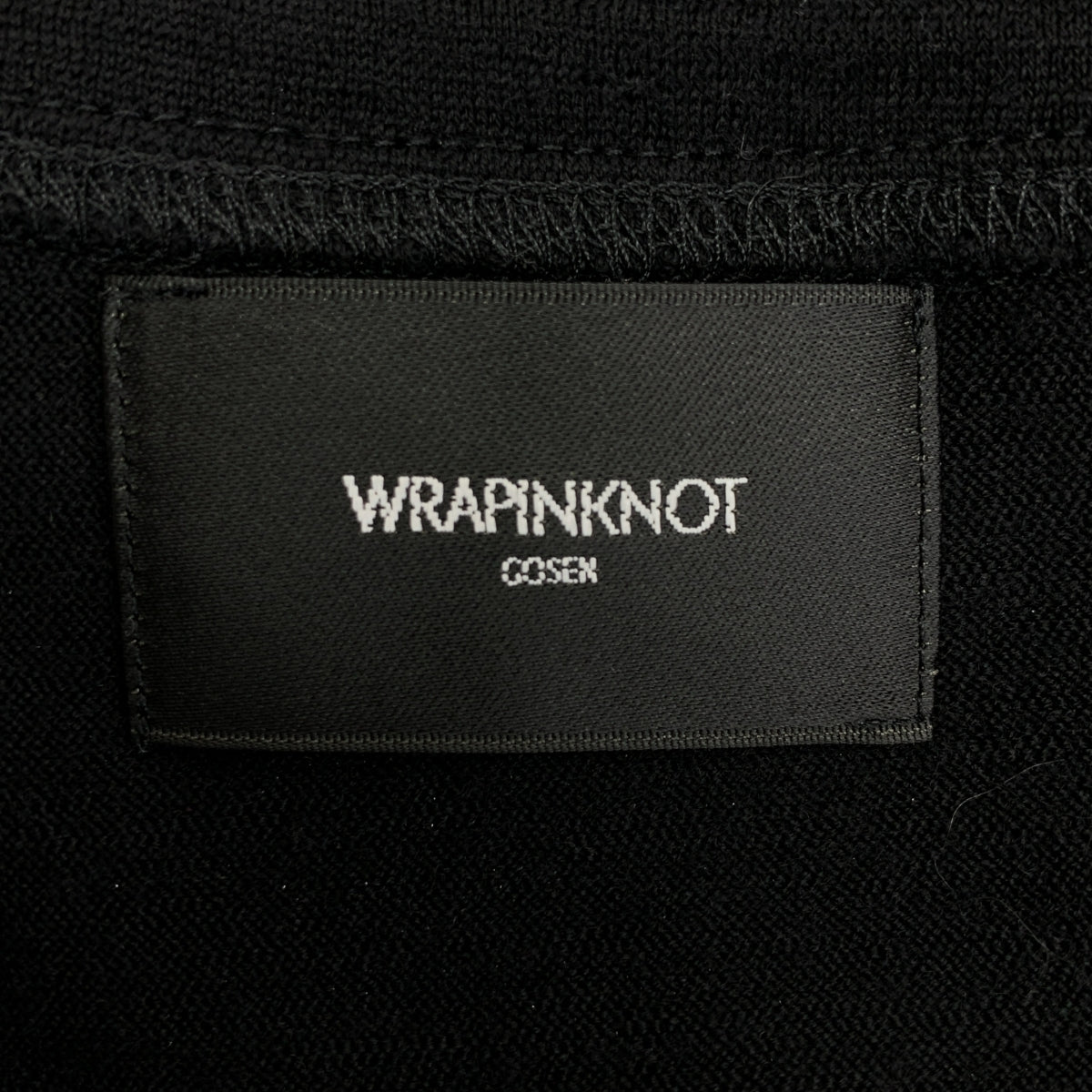 WRAPINKNOT | 無扣開襟衫 | 羊毛無扣開襟衫 | 3 碼 | 男款