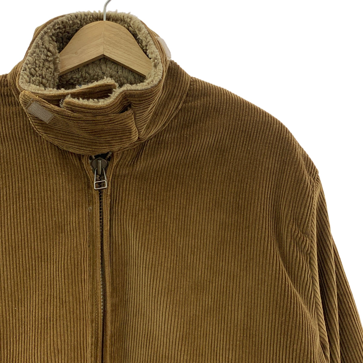 KENNETH FIELD / 케네스 필드 | 코듀로이 보아 재킷 | L | 베이지 | 남성
