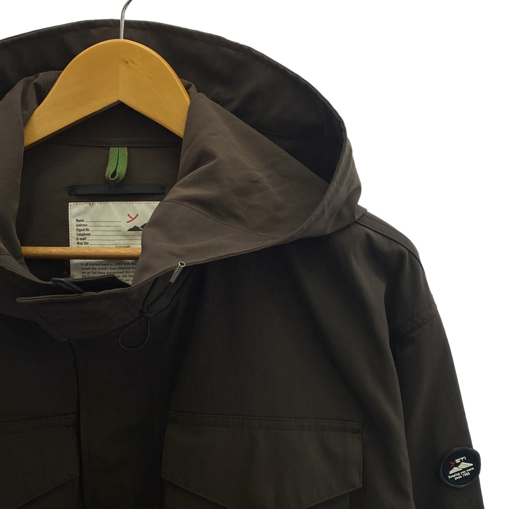 AP STUDIO / エーピーストゥディオ | Yeti別注 SPRIT YARN AP JACKET ジャケット | F | ブラウン | レディース