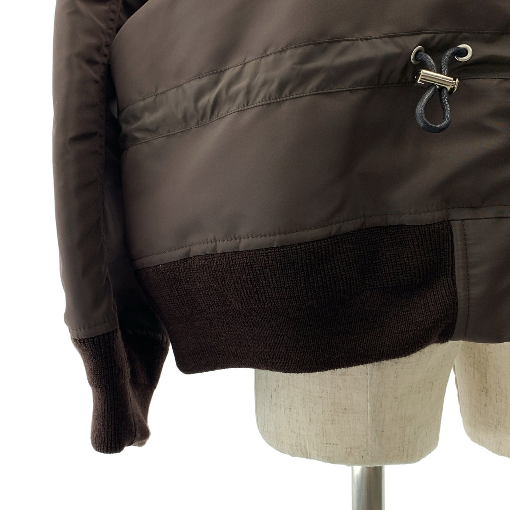 sacai / サカイ | 2025AW | Nylon Twill Blouson / ナイロン オーバーシルエット ドローストリング ブルゾン ジャケット | 3 | メンズ