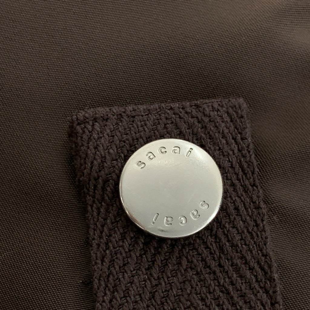 sacai / サカイ | 2025AW | Nylon Twill Blouson / ナイロン オーバーシルエット ドローストリング ブルゾン ジャケット | 3 | メンズ