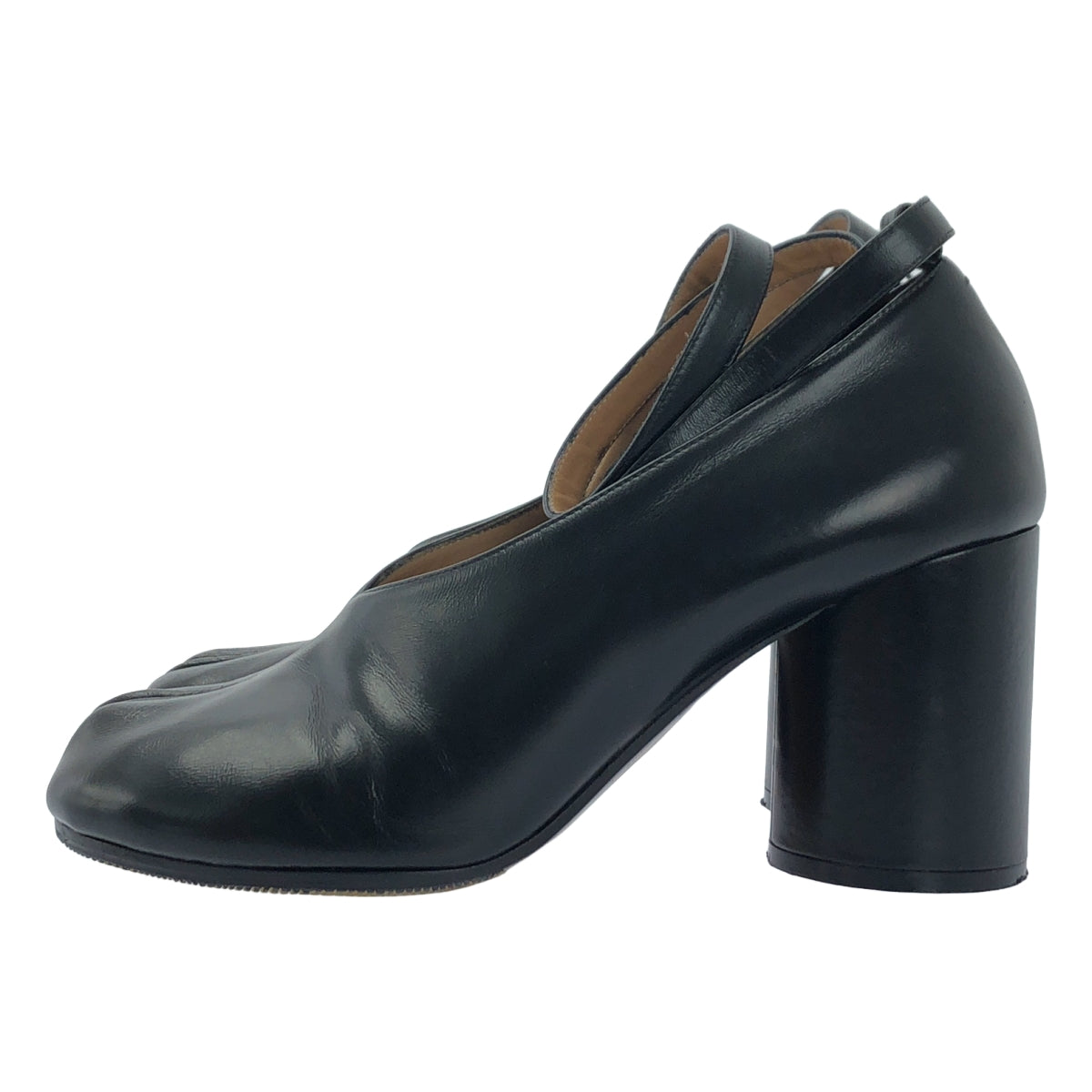 Maison Margiela / メゾンマルジェラ | Tabi メリージェーン アンクルストラップパンプス 足袋 チャンキーヒール | 41 | ブラック | レディース