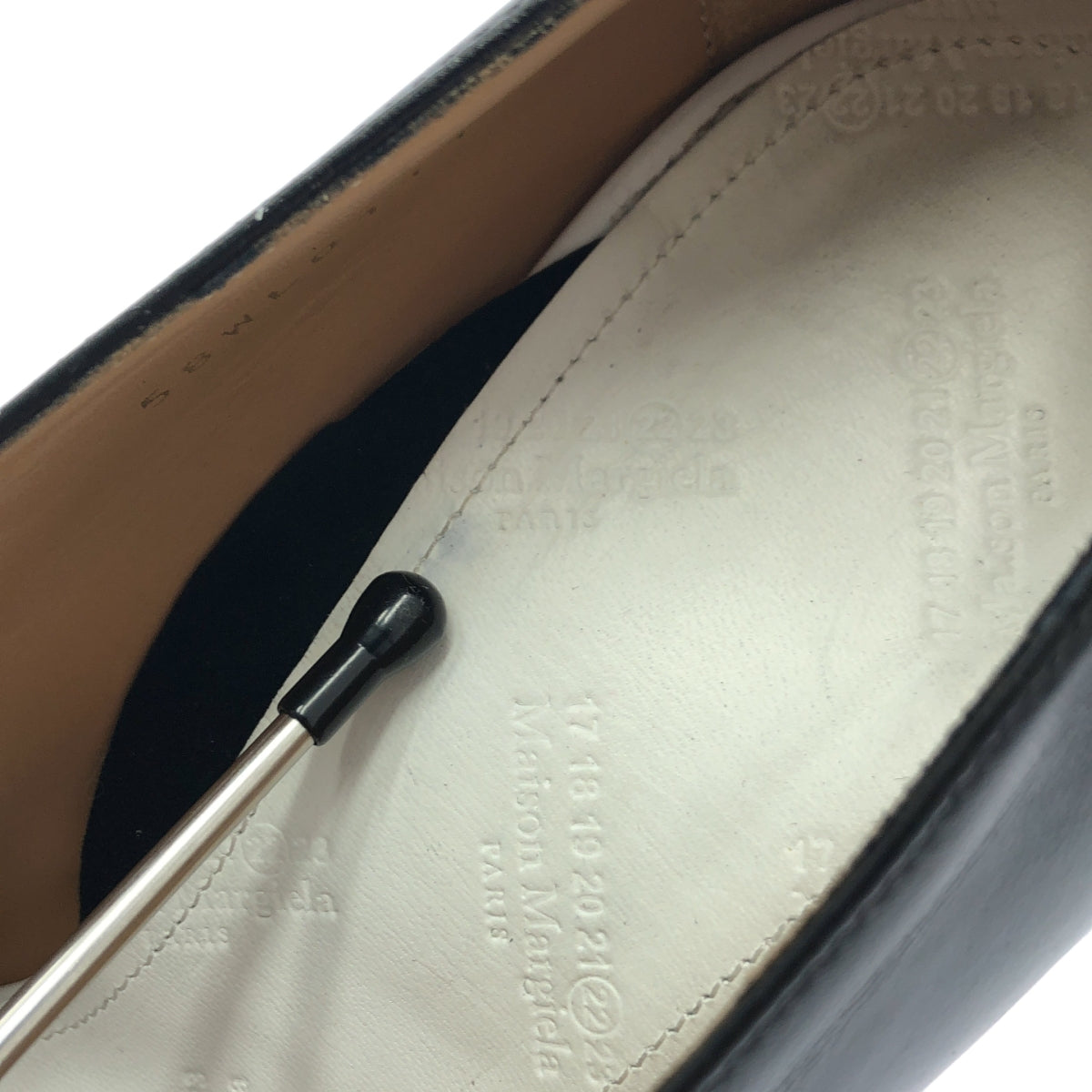 Maison Margiela / メゾンマルジェラ | Tabi メリージェーン アンクルストラップパンプス 足袋 チャンキーヒール | 41 | ブラック | レディース