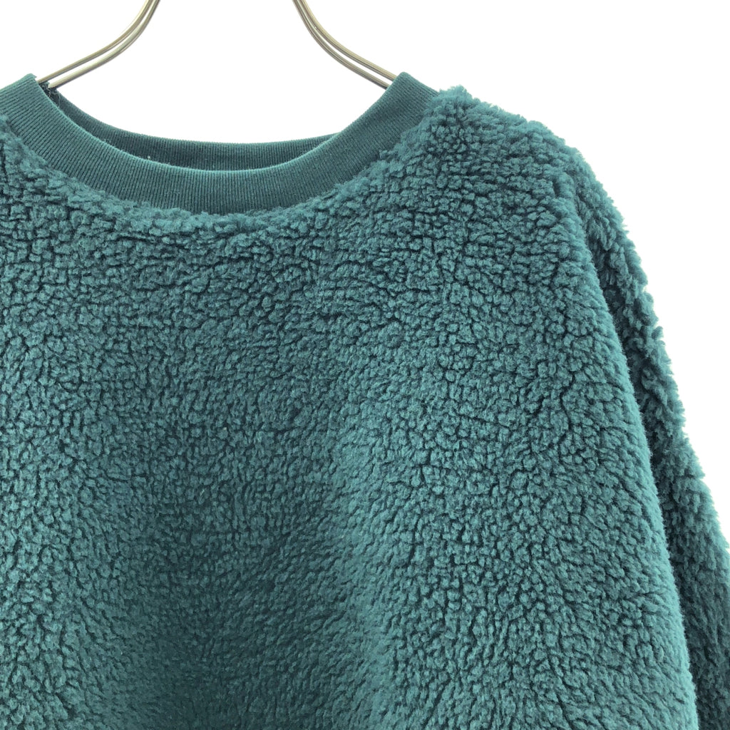 DESCENDANT / ディセンダント | 抓絨絨毛寬版剪裁圓領連帽衫 | 4 | 男士