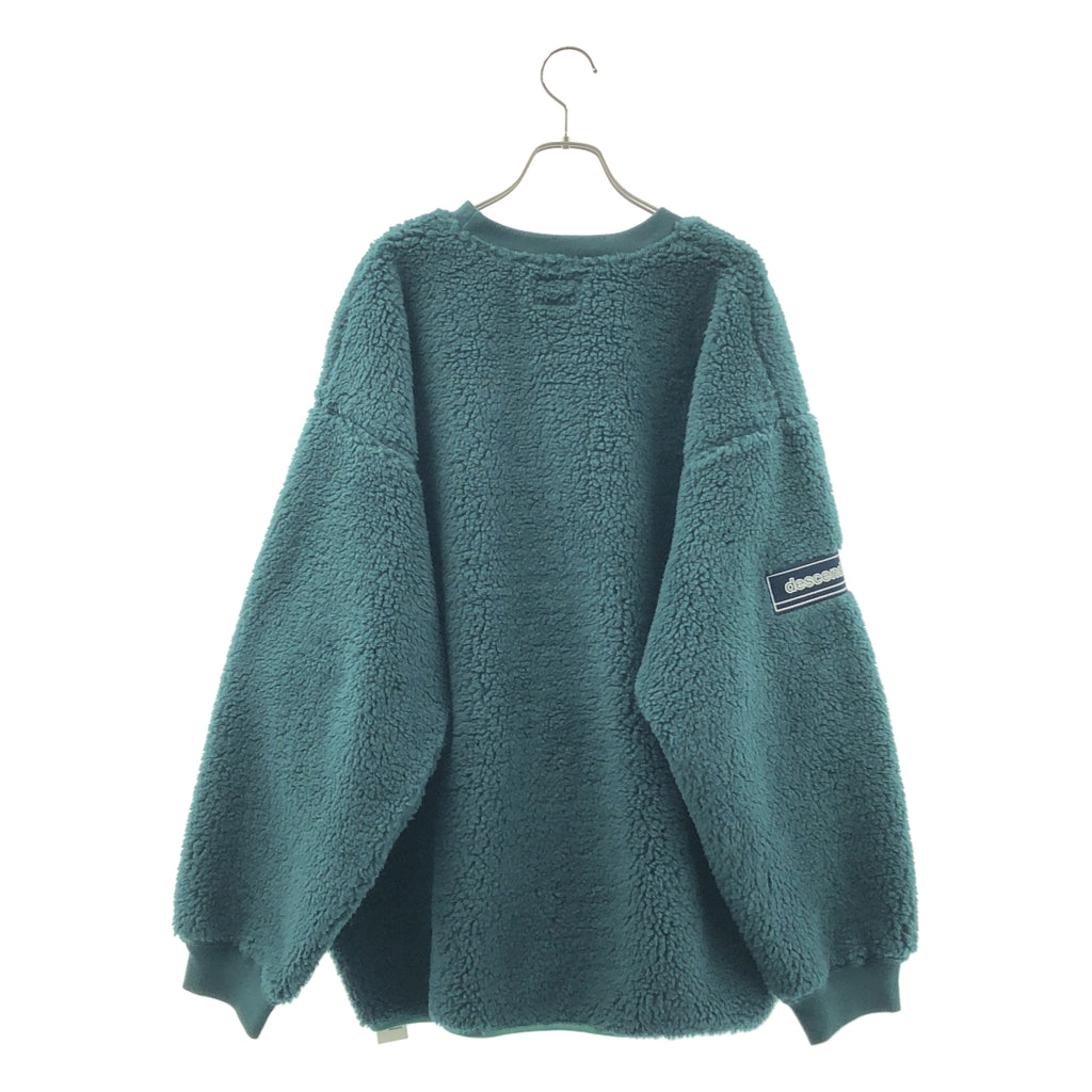 DESCENDANT / ディセンダント | 抓絨絨毛寬版剪裁圓領連帽衫 | 4 | 男士