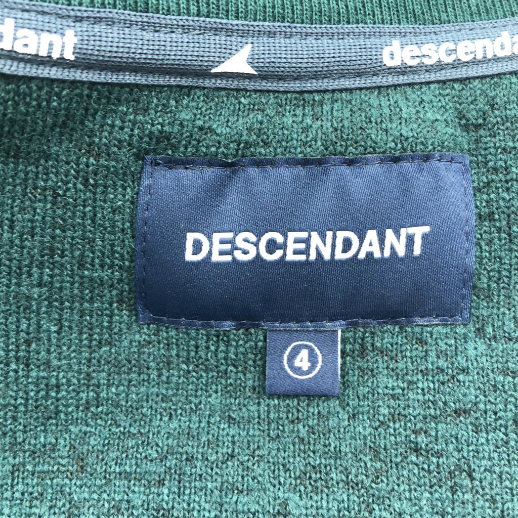 DESCENDANT / ディセンダント | 抓絨絨毛寬版剪裁圓領連帽衫 | 4 | 男士