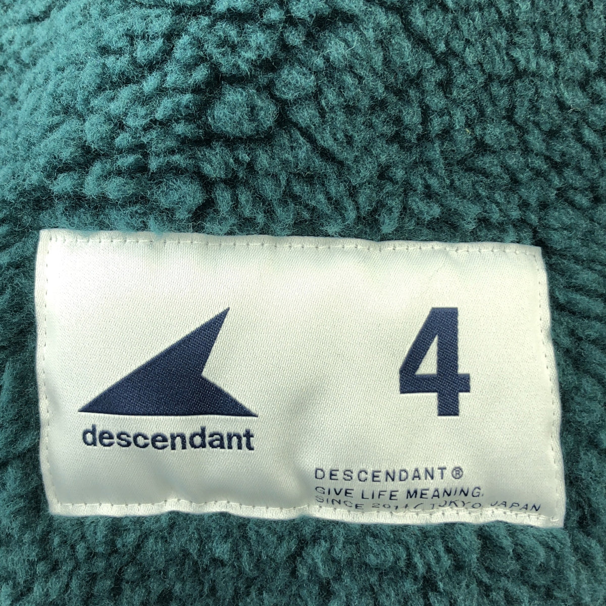 DESCENDANT / ディセンダント | 抓絨絨毛寬版剪裁圓領連帽衫 | 4 | 男士