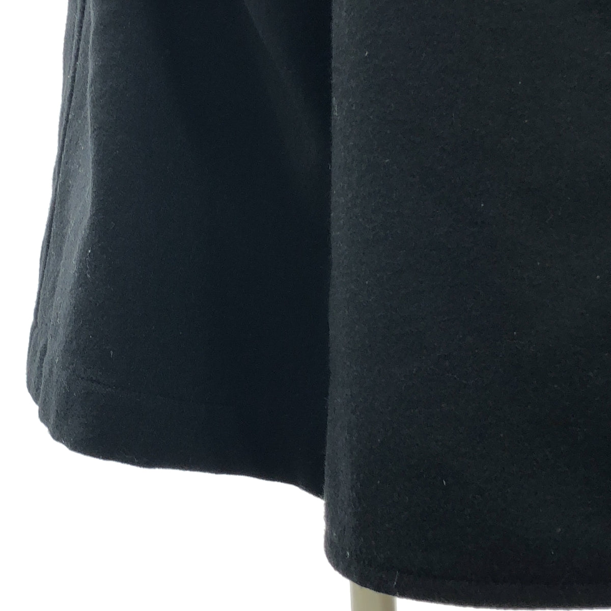 [近新] COMME des GARÇONS HOMME PLUS | 2020 秋冬 | 毛氈羊毛多層粗呢大衣 | S尺寸 | 黑色 | 男款