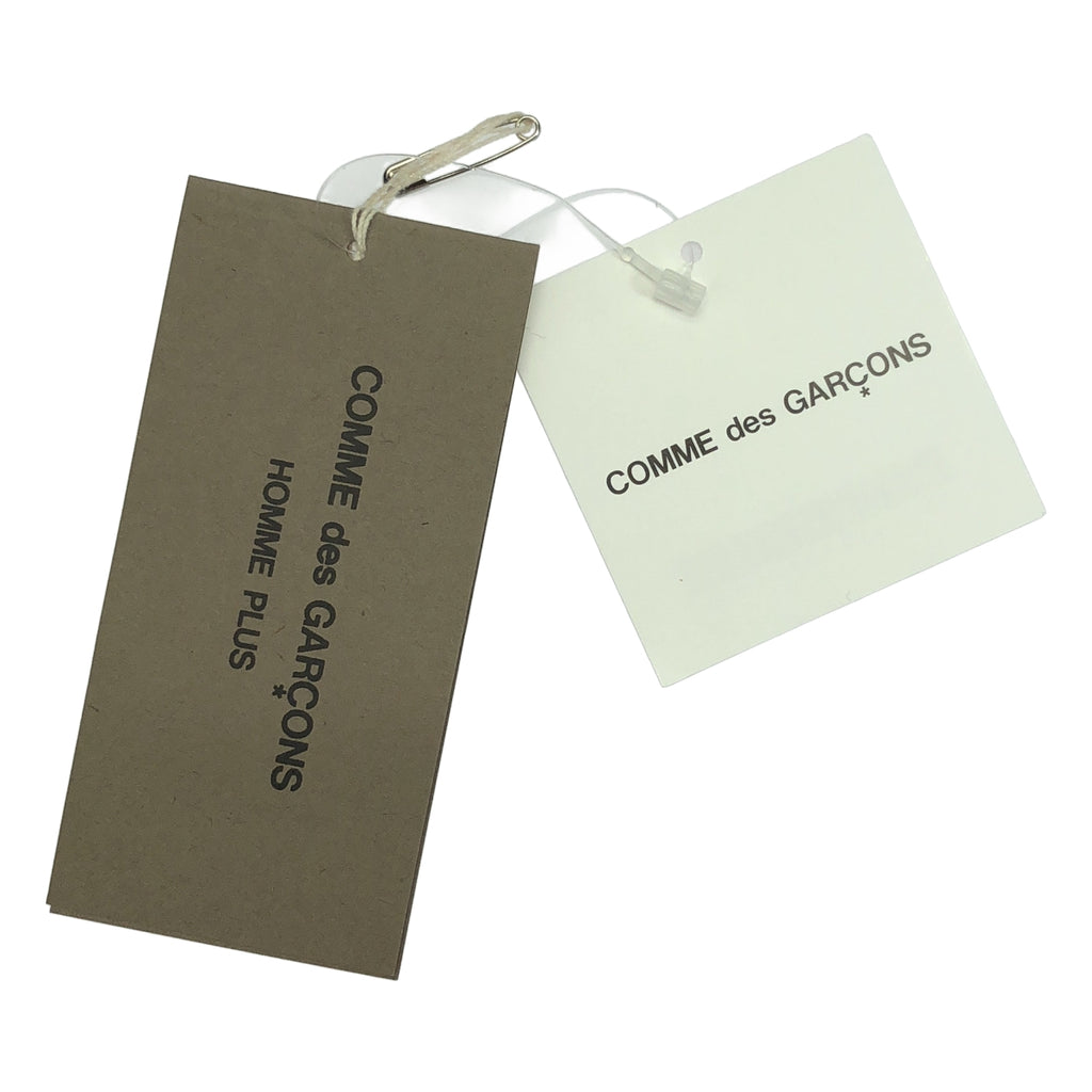【美品】  COMME des GARCONS HOMME PLUS / コムデギャルソンオムプリュス | 2020AW | 縮絨ウール レイヤード ダッフルコート | S | ブラック | メンズ