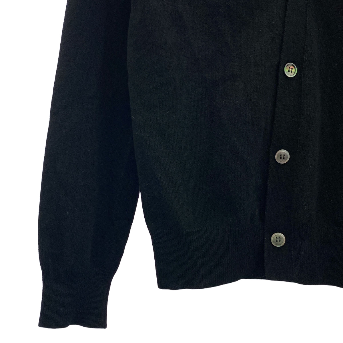 PLAY COMME des GARÇONS ブラック カーディガン L Comme Des Garçons Play ラウンドネック カーディガン 通販