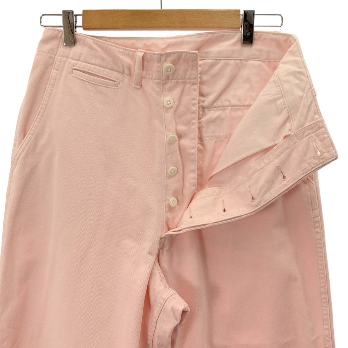 Spick and Span / スピックアンドスパン | 2024SS | Higuchi×S / チノワイドパンツ | 38 | ピンク | レディース