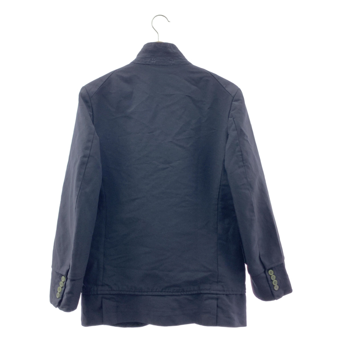COMME des GARCONS HOMME DEUX / コムデギャルソンオムドゥ | 2018SS / AD2017 | ポリエステル縮絨 4B テーラードジャケット | XS | ダークネイビー | メンズ