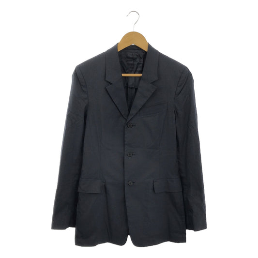 [Good Condition] PRADA / Prada | Cotton 3B Tailored Jacket | 44 | Navy | Men's