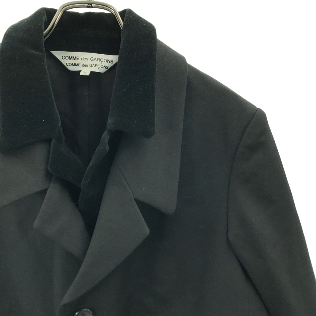 COMME des GARCONS COMME des GARCONS / 콤콤 | 2024AW | 울 벨루어 레이어드 재킷 | M | 여성