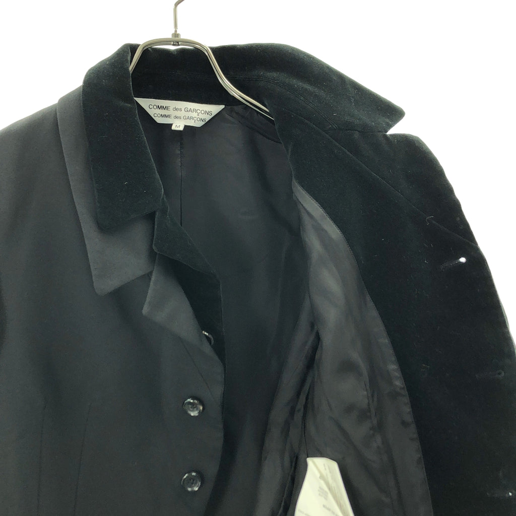 COMME des GARCONS COMME des GARCONS / 콤콤 | 2024AW | 울 벨루어 레이어드 재킷 | M | 여성