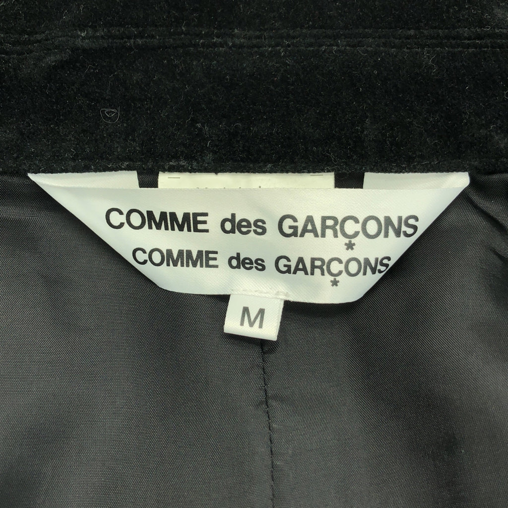 COMME des GARCONS COMME des GARCONS / 콤콤 | 2024AW | 울 벨루어 레이어드 재킷 | M | 여성