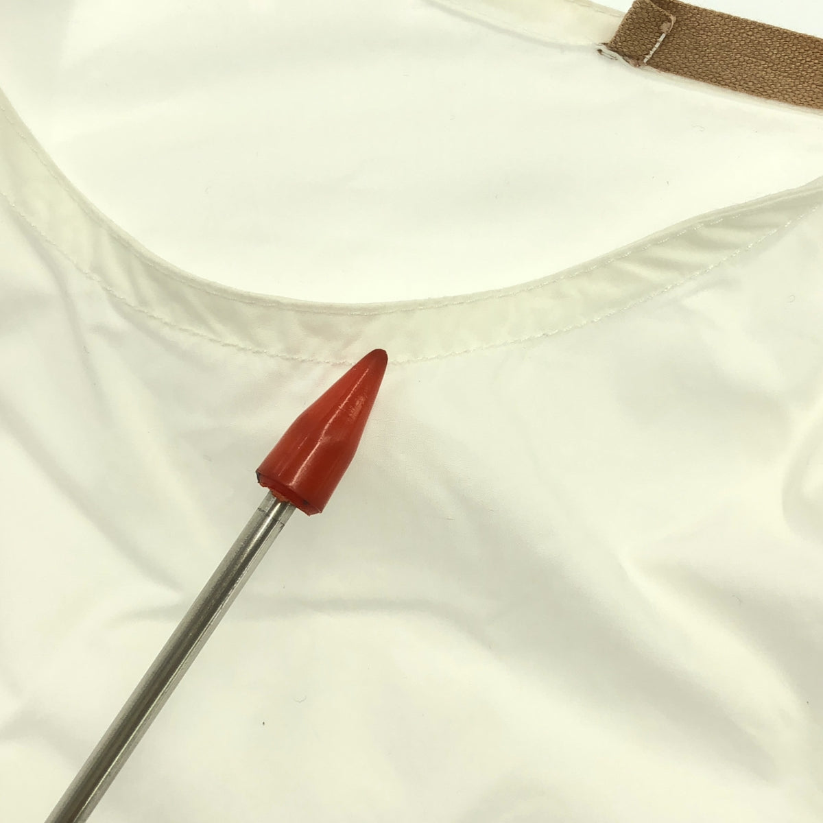 NEHERA | Ribbon slit over dress | 34 | white | Women's