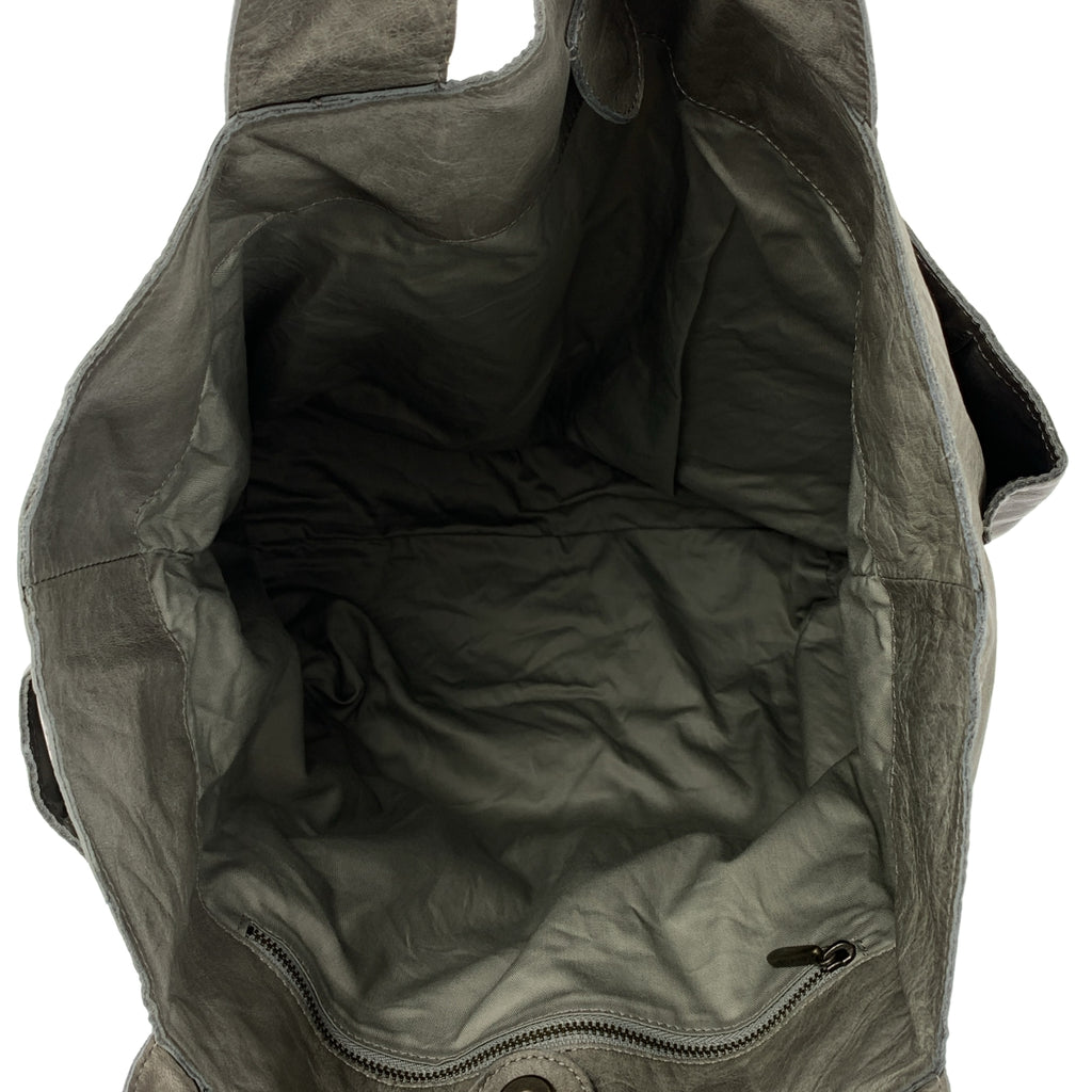 JURGEN LEHL / 요건 레일 | 말 가죽 가죽 핸드 토트 백 |