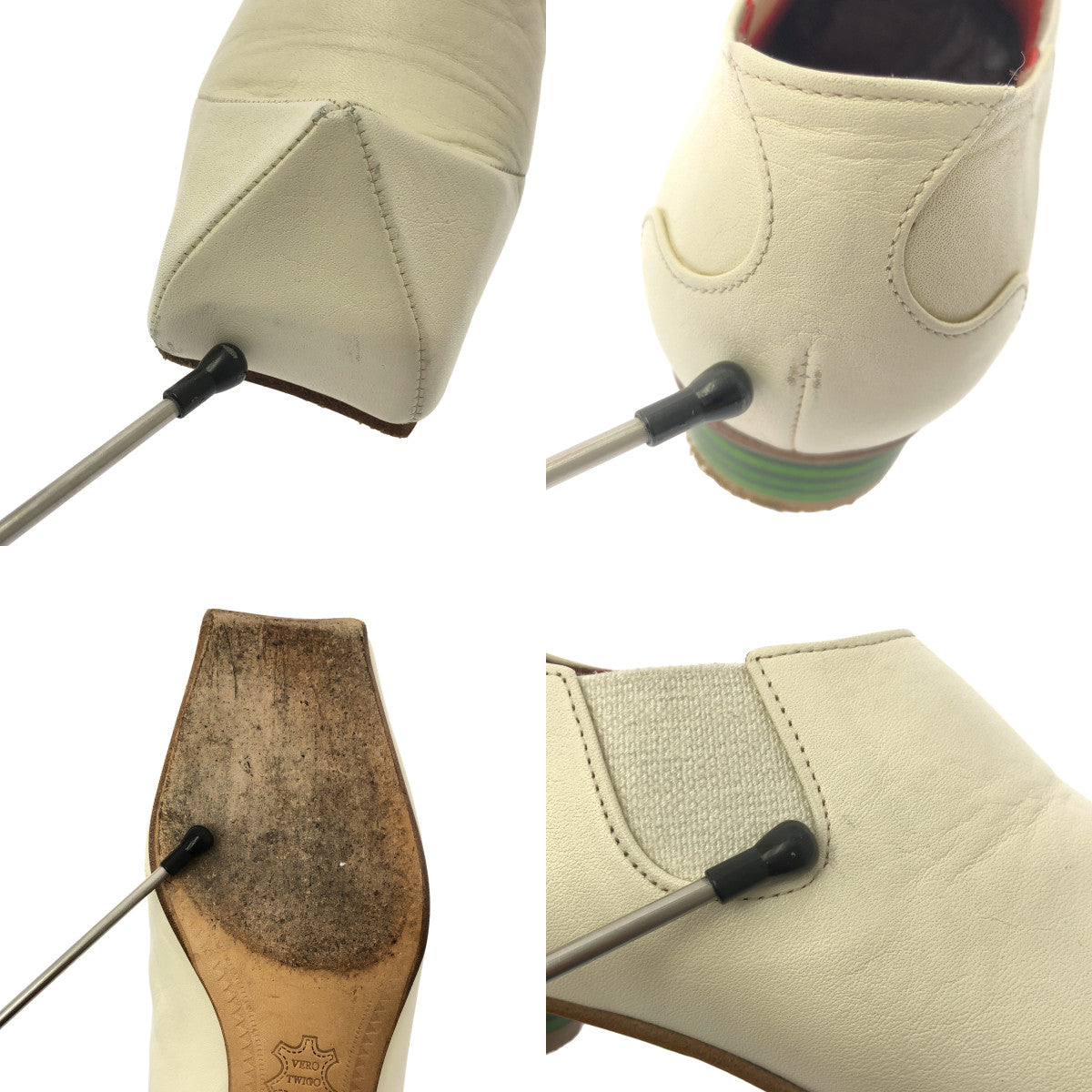 VERO TWIQO | 皮革金字塔鞋 | 尺寸 35.5 | 女款