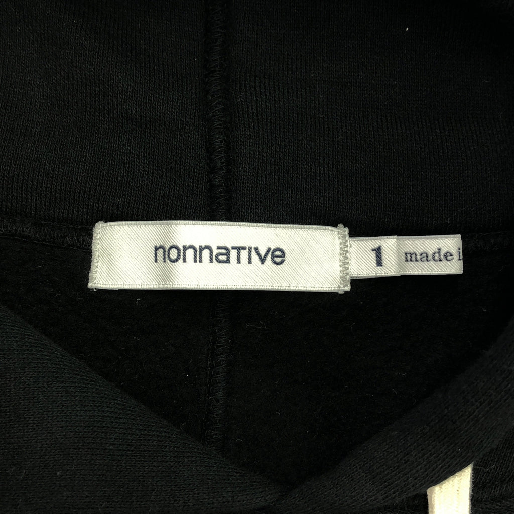 nonnative / 비 네이티브 | × KITH / 키스 ROGGY HOODIE / 로고 스웨트 후디 | 1 | 블랙 | 남성