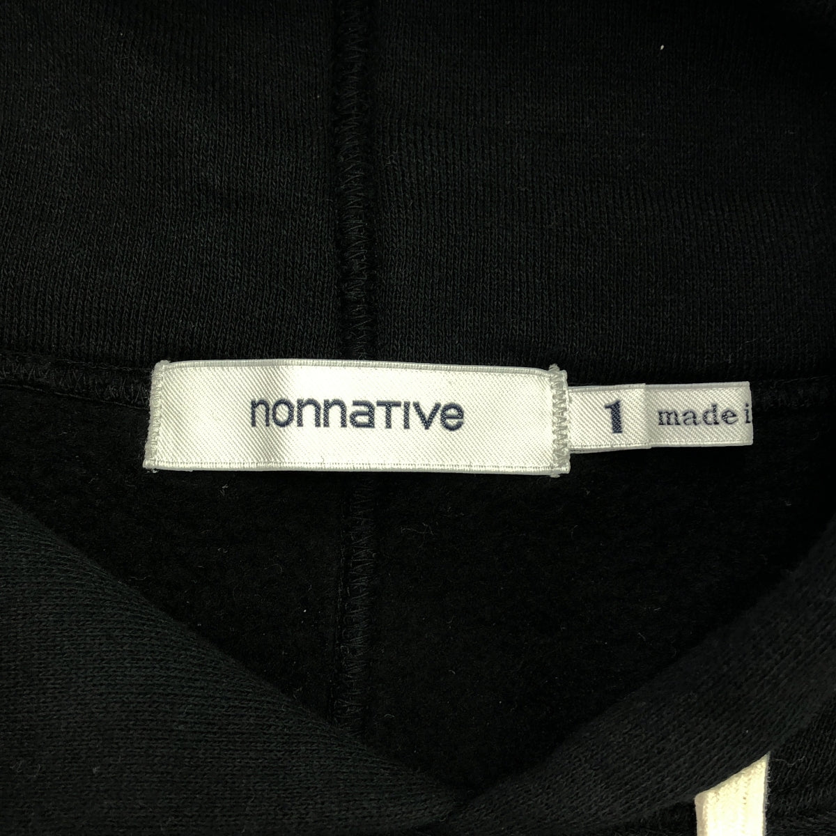 nonnative / ノンネイティブ | × KITH / キス ROGGY HOODIE / ロゴ スウェット フーディ | 1 | ブラック | メンズ