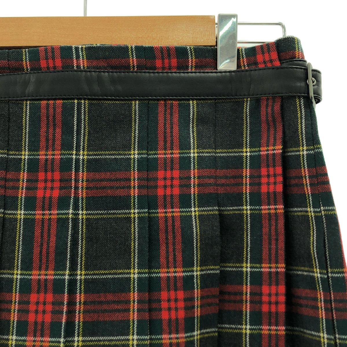 JUNYA WATANABE COMME des GARCONS / 준야와타나베 | 2017AW | 어저스터 플리츠 스커트 | S |