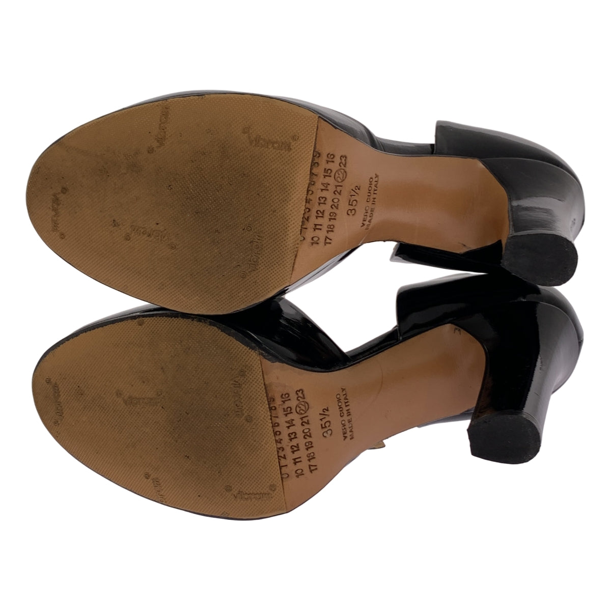 Maison Margiela / メゾンマルジェラ | replica / Tango style ankle strap shoe ヒール パンプス | 35 1/2 |