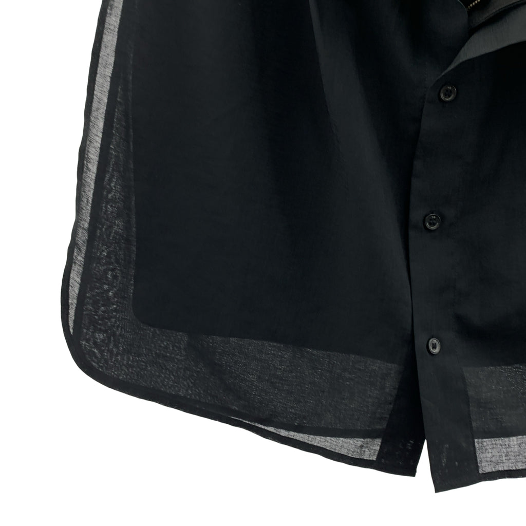 Y-3 / ワイスリー | レイヤード シャツ スカート | XS | ブラック | レディース