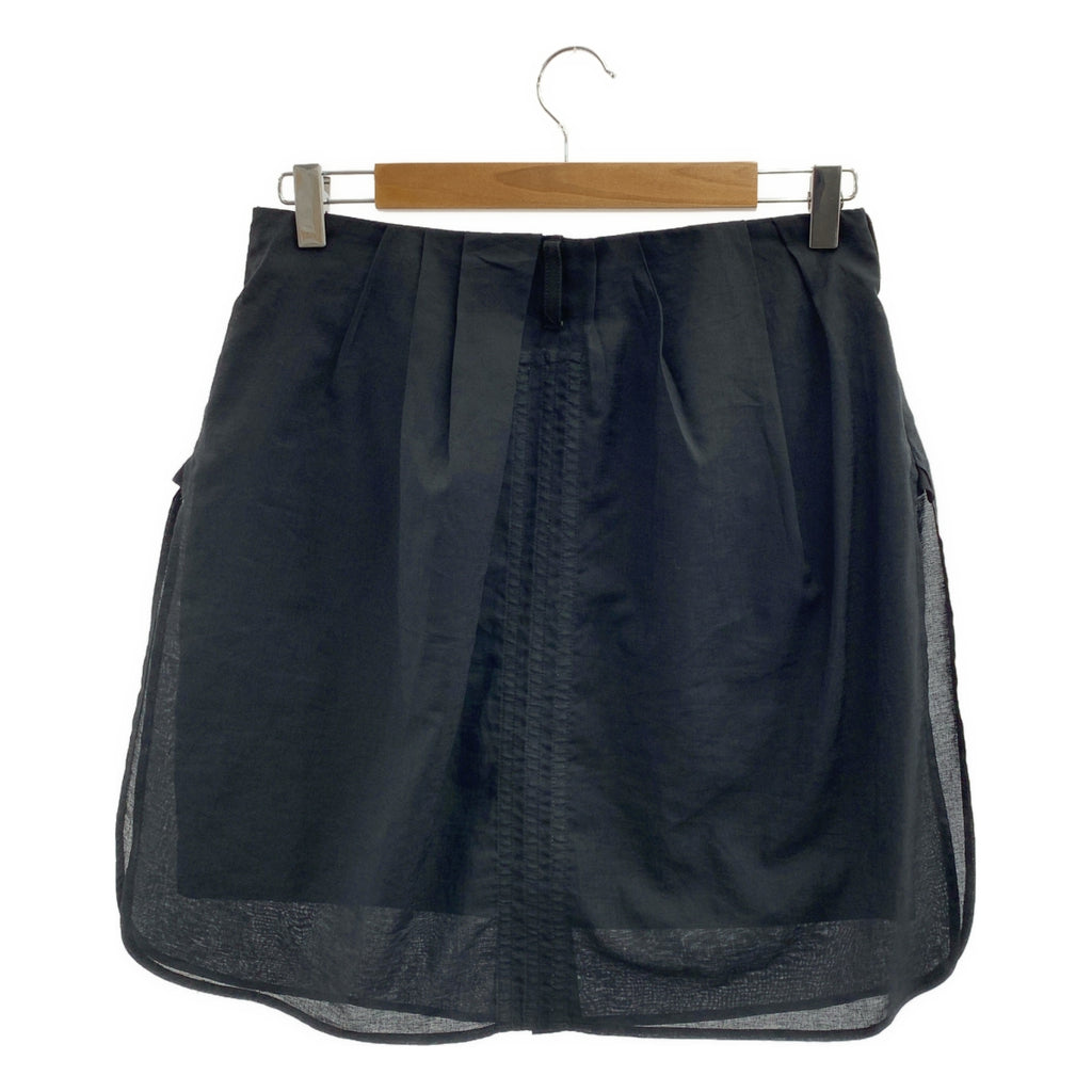 Y-3 / ワイスリー | レイヤード シャツ スカート | XS | ブラック | レディース