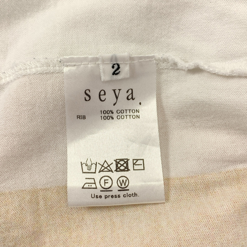 seya. | 超大印花T卹 | 尺寸 2 | 女款