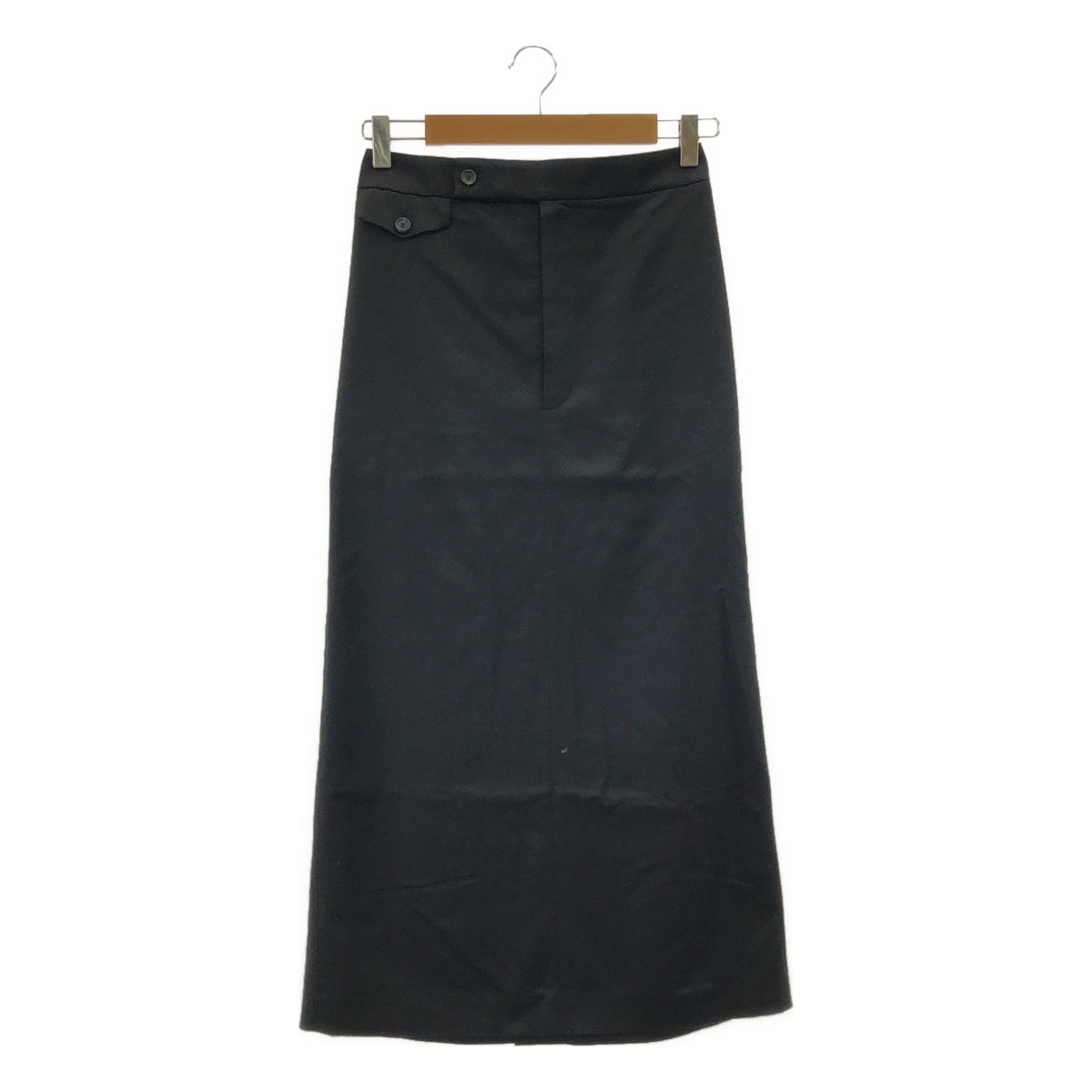 ADORE / アドーア | ハイツイスト サテン ロングスカート | 36 | レディース