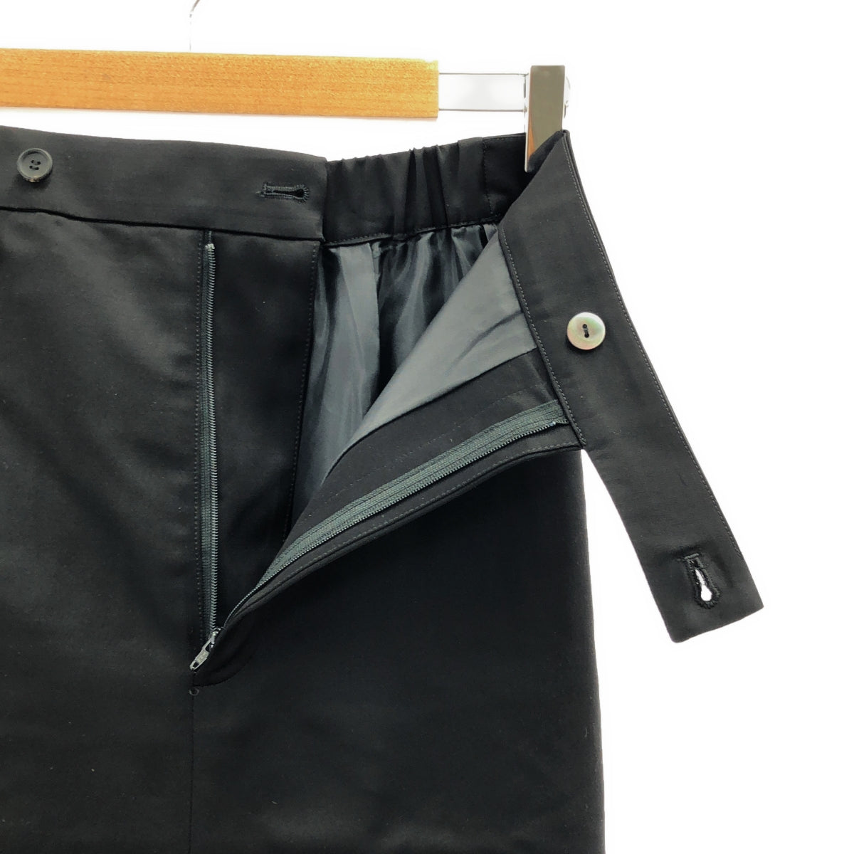 ADORE / アドーア | ハイツイスト サテン ロングスカート | 36 | レディース