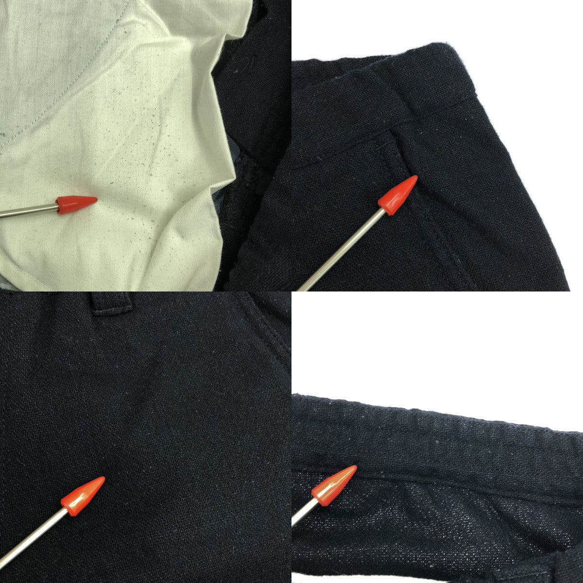 THE NORTH FACE / ザノースフェイス | ウール カーゴ パンツ | XL | ネイビー | メンズ