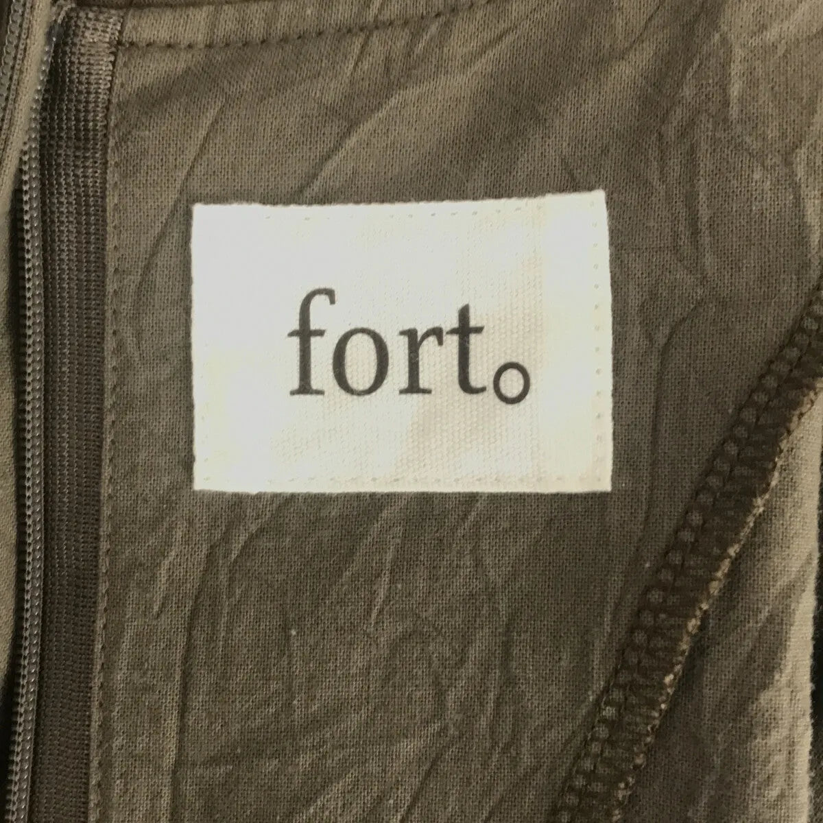 fort。 / フォート | 2022SS | ワッシャー加工 コットン ボリューム ロングワンピース | F | レディース