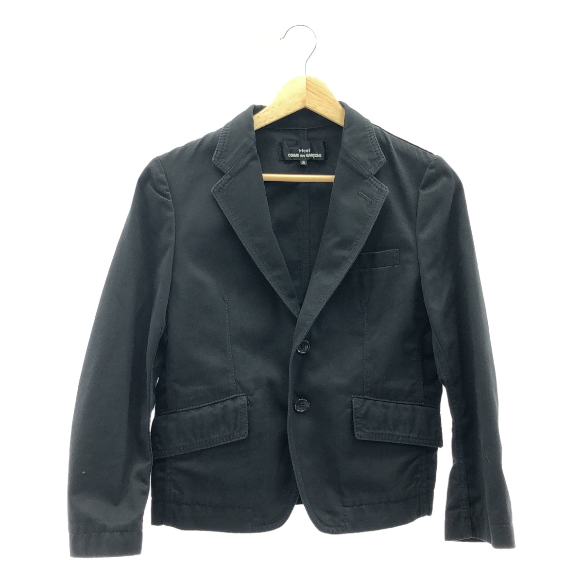 tricot COMME des GARCONS | 2012SS | 棉質羊毛西裝外套 | S | 黑色 | 女款