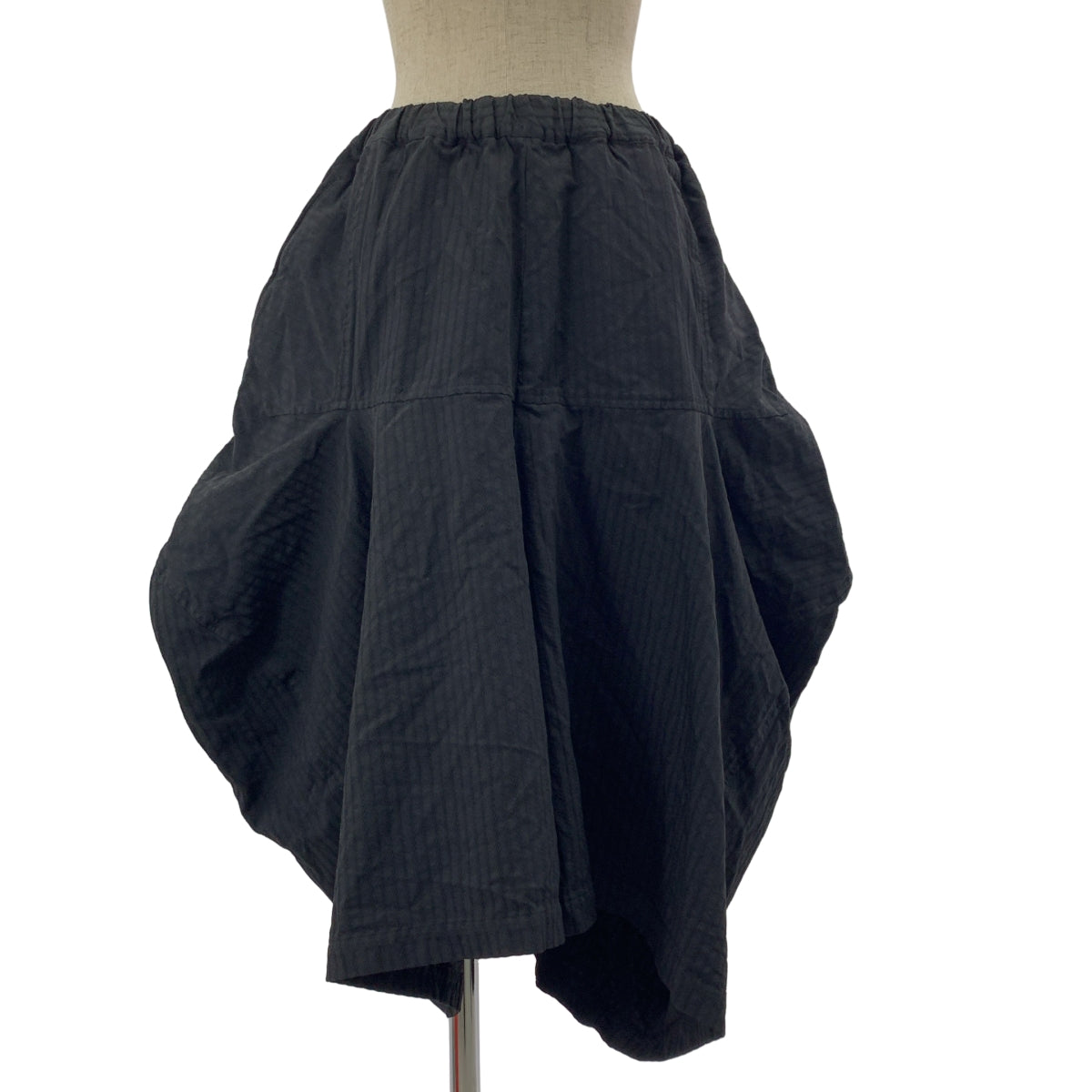 COMME des GARCONS COMME des GARCONS / 콤콤 | 2015AW | 특수 가공 스트라이프 풍선 팬츠 | S |