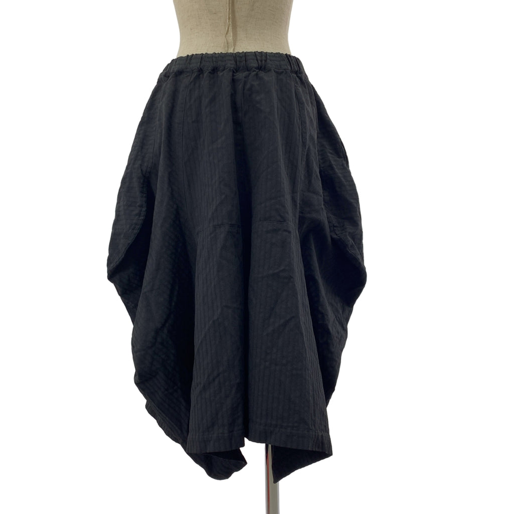 COMME des GARCONS COMME des GARCONS / 콤콤 | 2015AW | 특수 가공 스트라이프 풍선 팬츠 | S |