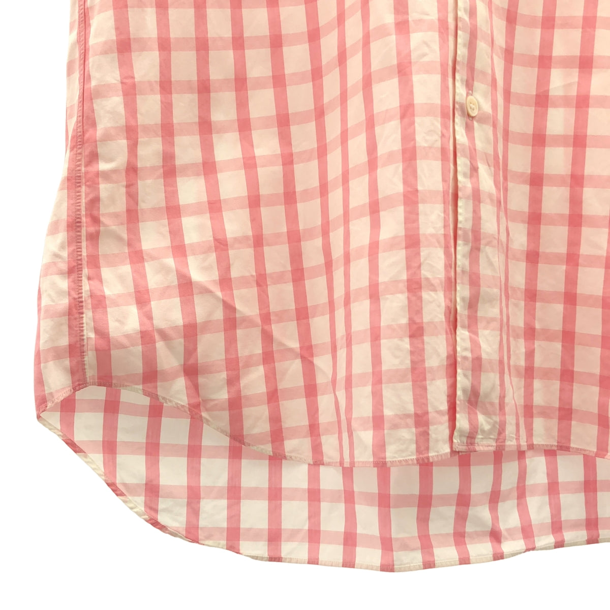 COMME des GARCONS HOMME PLUS / コムデギャルソンオムプリュス | 2008SS | コットン チェック レギュラーカラー シャツ | L | メンズ