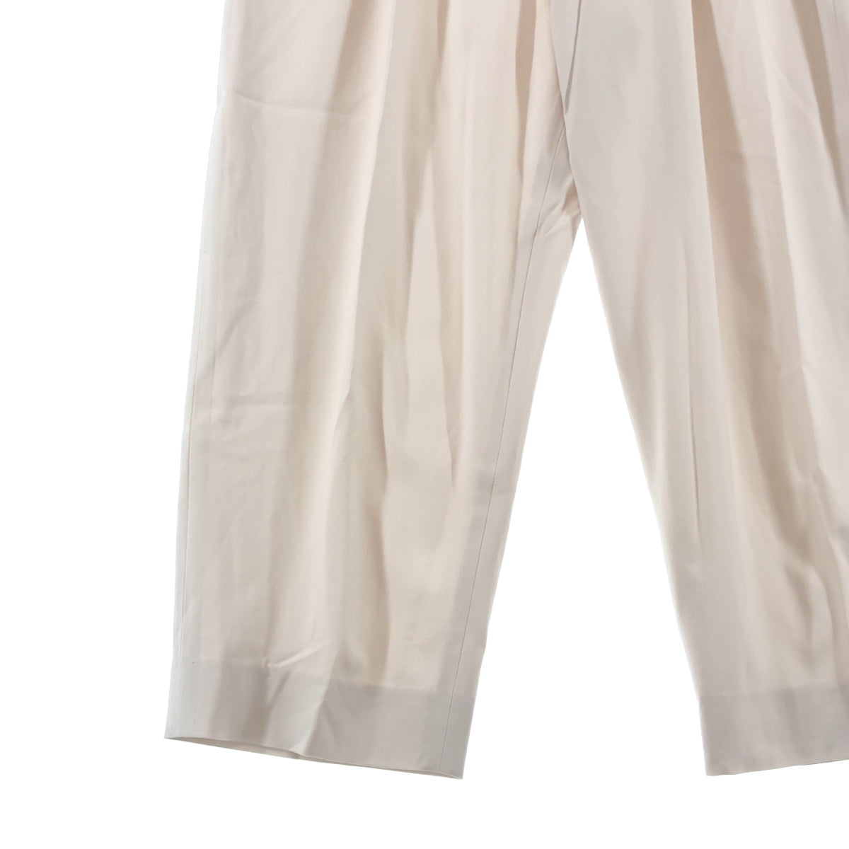 【美品】  mina perhonen / ミナペルホネン | fog light テーパード パンツ | 38 | ベージュ | レディース