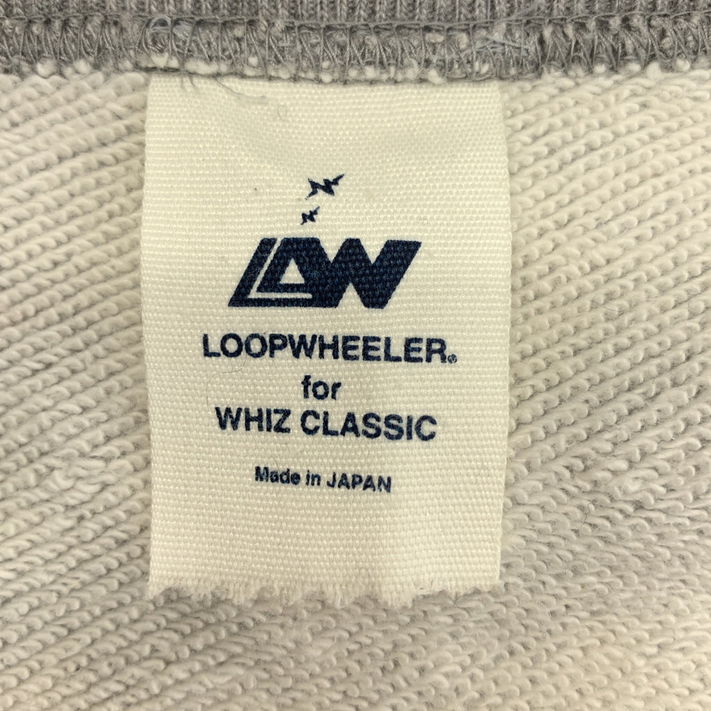 LOOPWHEELER / 루프 윌러 | × WHIZ CLASSIC / 위즈 클래식 크루넥 ​​스웨트 | M | 남성