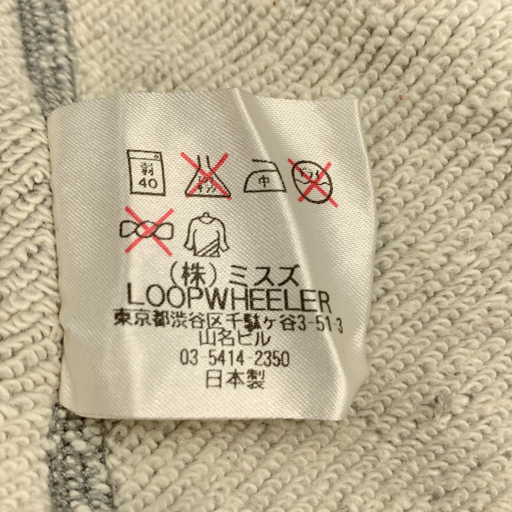 LOOPWHEELER / 루프 윌러 | × WHIZ CLASSIC / 위즈 클래식 크루넥 ​​스웨트 | M | 남성