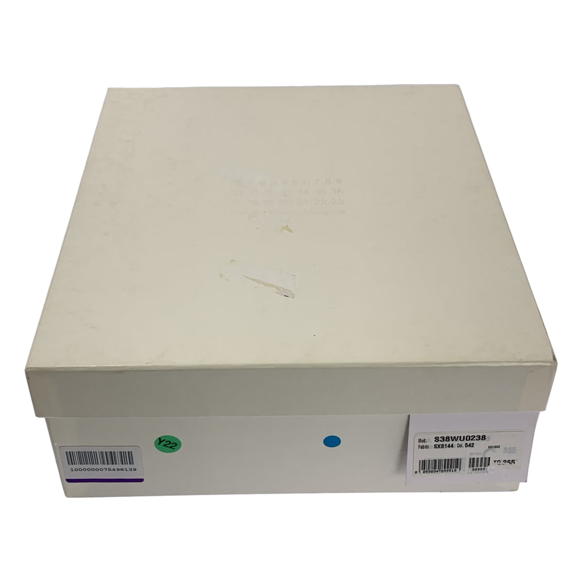 Maison Martin Margiela / メゾンマルタンマルジェラ | 2013AW | レザー チャンキーヒール バックジップ ブーティ ショートブーツ | 36 1/2 | グリーン | レディース