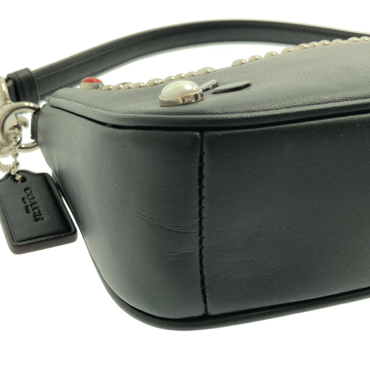 COACH | 56524 珍珠寶石鑲嵌手拿包 |