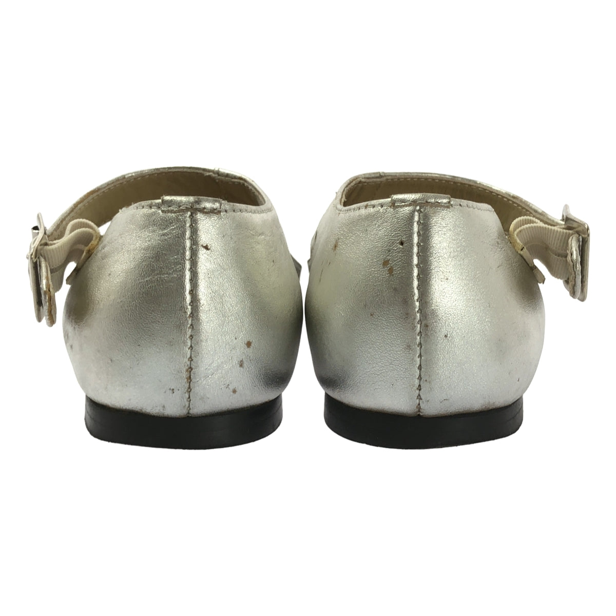 COMME des GARÇONS | 經編布料皮革瑪麗珍鞋 |尺寸 23 |女性的