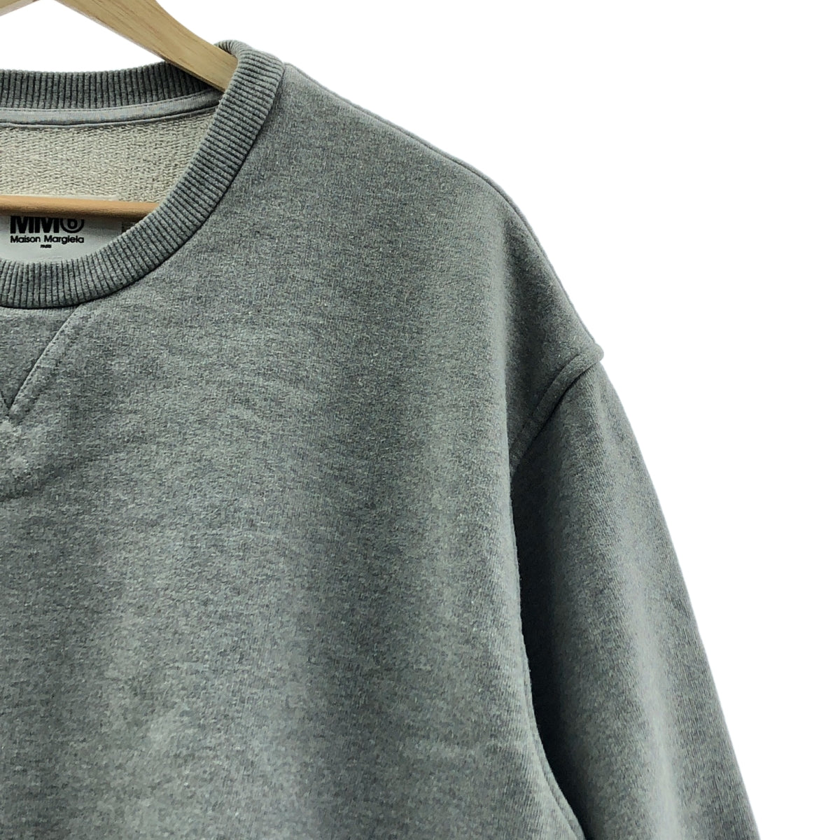 MM6 Maison Margiela / エムエムシックスメゾンマルジェラ | 2020AW | カットアウト スウェット ワンピース | XS | グレー | レディース