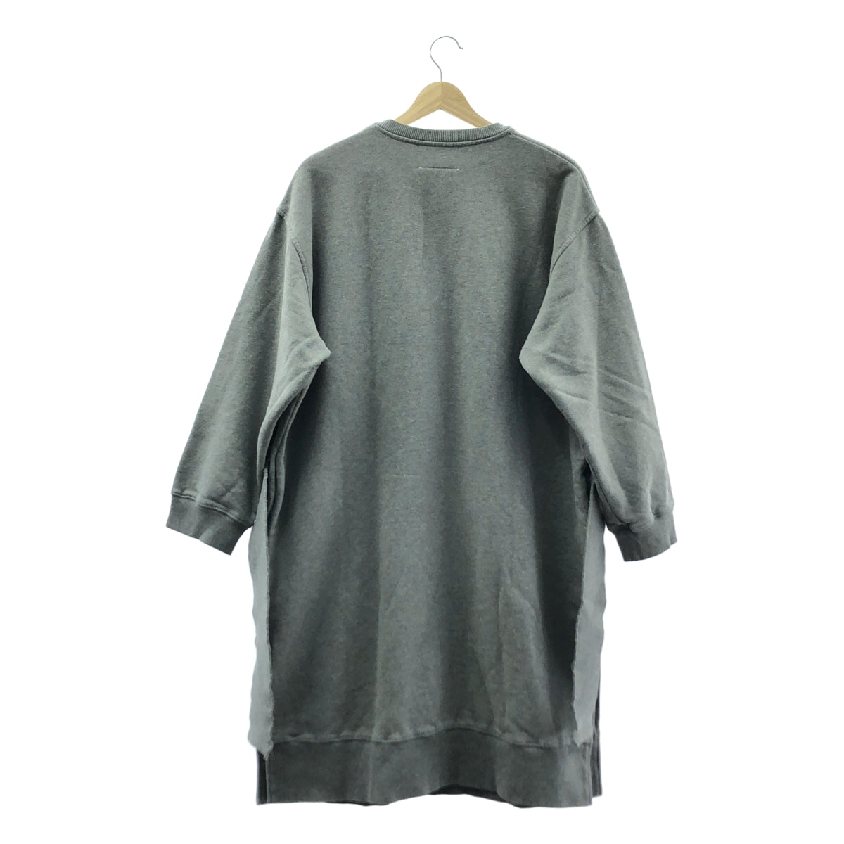 MM6 Maison Margiela / エムエムシックスメゾンマルジェラ | 2020AW | カットアウト スウェット ワンピース | XS | グレー | レディース